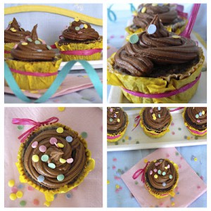 Receta Cupcakes de chocolate