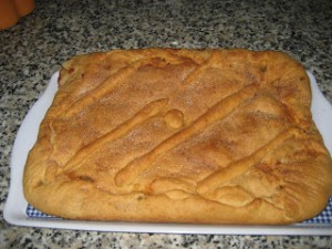 Receta Empanada rápida de manzana