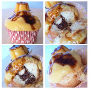 Receta Flan cupcakes