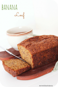 Receta Loaf de plátano