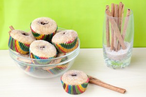 Receta Duffins de canela