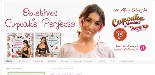 Página web Objetivo: Cupcake Perfecto.