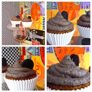 Receta Oreo Cupcakes