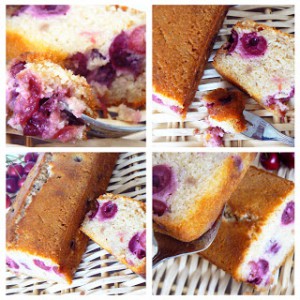 Receta Plum Cake de cerezas