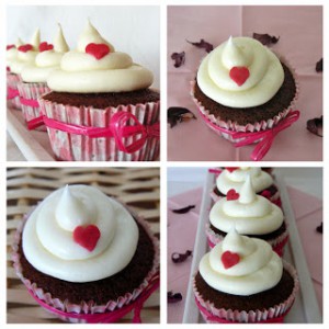 Receta Red Velvet Cupcakes
