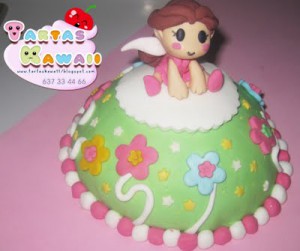 Receta Tarta hada disney -