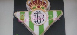 Receta Tarta Fondant Escudo Betis !!