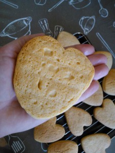 Receta GALLETAS DANESAS DE SAN VALENTÍN (DEL 2013)