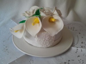 Receta Calas y Rosas