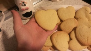 Receta SAINT VALENTINE´S COOKIES 2014