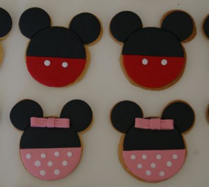 Receta Galletas Mickey & Minnie Mouse