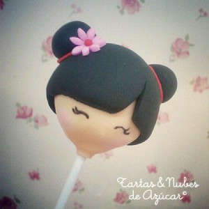 Receta Kokeshi Cakepops