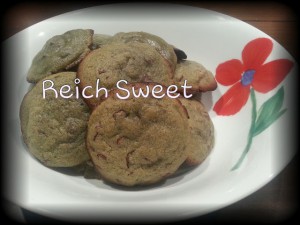 Receta Galletas de menta y pepitas de chocolate