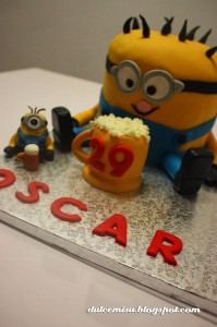 Receta Tarta Minion