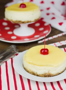 Receta Mini-Cheesecakes de limón para San Valentín