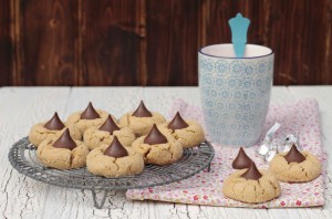 Receta PEANUT BUTTER BLOSSOMS