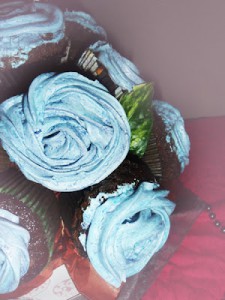 Receta BOUQUET DE  CUPCAKES PARA EL DIA DE LAS MADRES