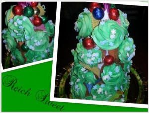 Receta Feliz Navidad!!!… Árbol de Cupcakes