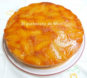 Receta BIZCOCHO DE MANZANA CARAMELIZADA