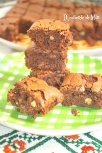 Receta BROWNIE DE CHOCOLATE