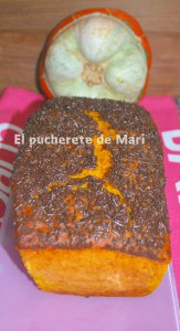 Receta CAKE DE CALABAZA Y VIRUTAS DE CHOCOLATE