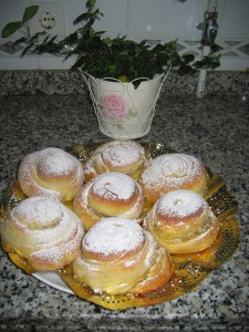 Receta Ensaimada de cabello de ángel