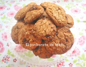 Receta COOKIES DE CHOCOLATE Y CEREALES