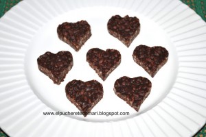 Receta Recetas para San Valentín :  CORAZONES DE CHOCOLATE