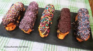 Receta BISCOTES BORRACHOS RELLENOS DE MEMBRILLO