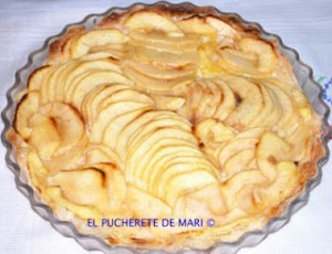 Receta HOJALDRE CON FRUTA