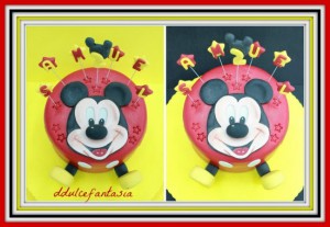 Receta TARTA Y GALLETAS MICKEY PARA SAMUEL