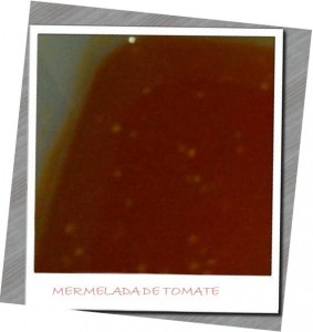 Receta Mermelada de tomate