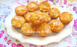 Receta MAGDALENAS DE PERA