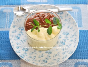 Receta MOUSSE DE CHOCOLATE BICOLOR (FILM&FOOD)