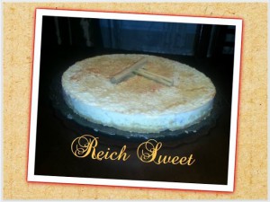 Receta Tarta de arroz con leche