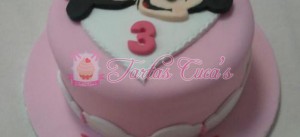 Receta Tarta Mickey y Minnie Mouse!