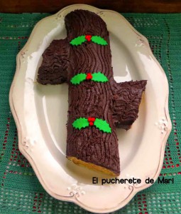 Receta TRONCO DE NAVIDAD DE TURRÓN