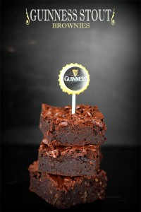 Receta Brownies con cerveza negra Guinness