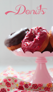 Receta Coberturas y relleno de donuts