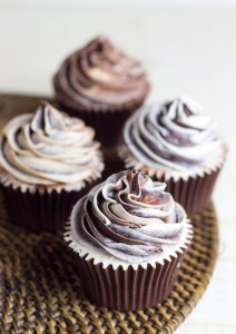 Receta Cupcakes de café irlandés con chocolate "para dormir mejor"