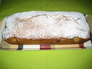 Receta Bizcocho amarmolado con almendra y chocolate