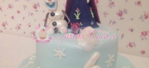 Receta Tarta Fondant Frozen!