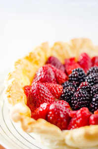 Receta Tarta de moras y fresas más que improvisada…