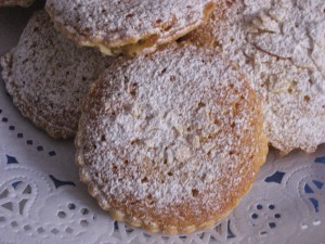 Receta Tartitas nevadas