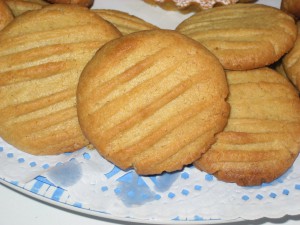 Receta Galletas de cacahuete