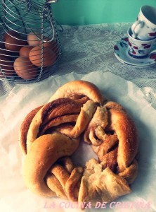 Receta ROSCA DE CANELA Y AZÚCAR