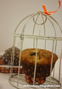 Receta Muffin de mango con pepitas de chocolate