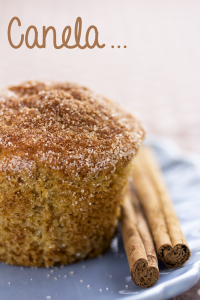 Receta Muffins de canela