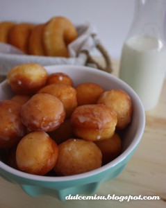 Receta Bolitas de donuts para chuparse los dedos!