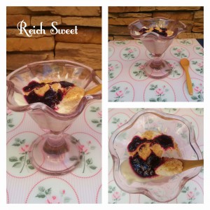 Receta MOUSSE DE QUESO CON COULIS DE FRUTOS ROJOS